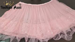 #Indianrani - Stunning Pink Peach Soft Net Fully Flair #Lehenga Choli screenshot 5