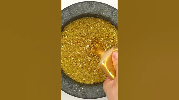 Expensive Gold Face Mask ASMR