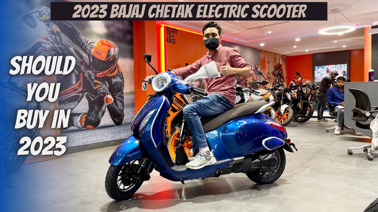 2023 Bajaj Chetak Electric Scooter Legends Still Loves Chetak Gazab♥️