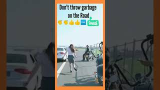 |Don't throw Garbage on-the-go| #Shorts