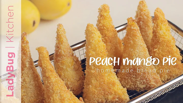 EASY PEACH MANGO BREAD PIE