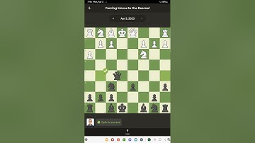 Chess.com daily puzzle #chesspuzzle #chess #chesscom #shortvideo #shortfeed #short #shortsviral