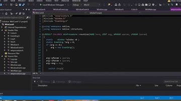 Simple Window Class Build Win32 API
