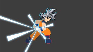 Goku combo test / stick nodes pro animation 