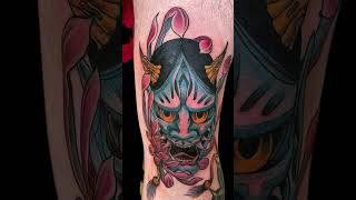 27 Amazing Oni Mask Tattoos