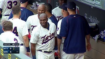 NYY@MIN: Hunter belts three-run shot to extend lead