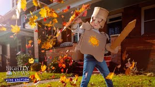 Cardboard Crafts One Family Gets Creative At Home  Nightly News Kids Edition