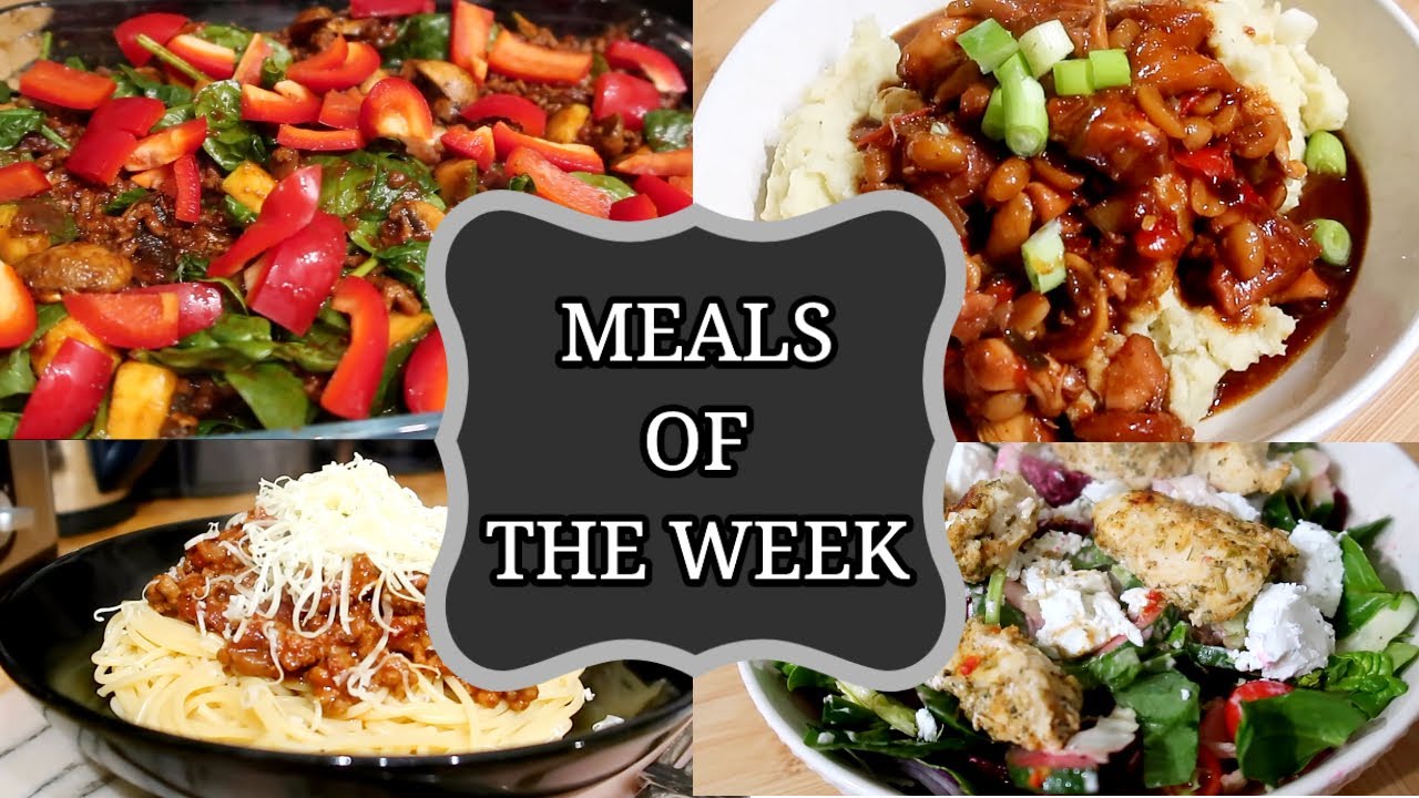 A WEEK OF EASY FAMILY MEAL IDEAS ~ #70 - YouTube