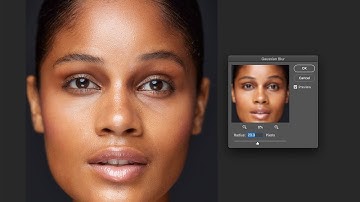 How To Choose A Blur Radius For Frequency separation