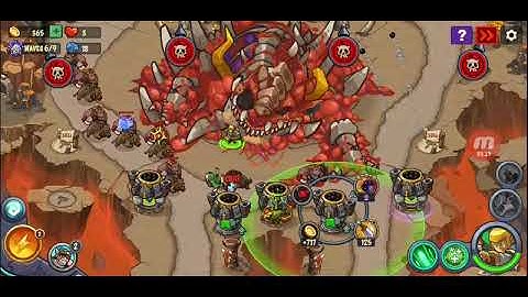 King Of Defense Battle Frontier - World 1 Stage 18 - Hell