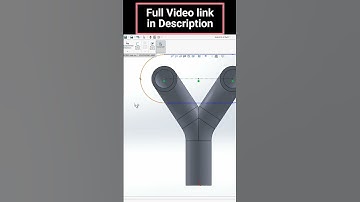 Flange Pipe Short #shots #tutorial #solidworks