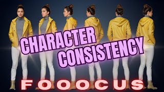 create consistent character face/body/clothes from multiple angles