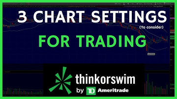3 TD Ameritrade ThinkorSwim Settings to Enable I Daytrading for Beginners I ThinkorSwim Tutorial