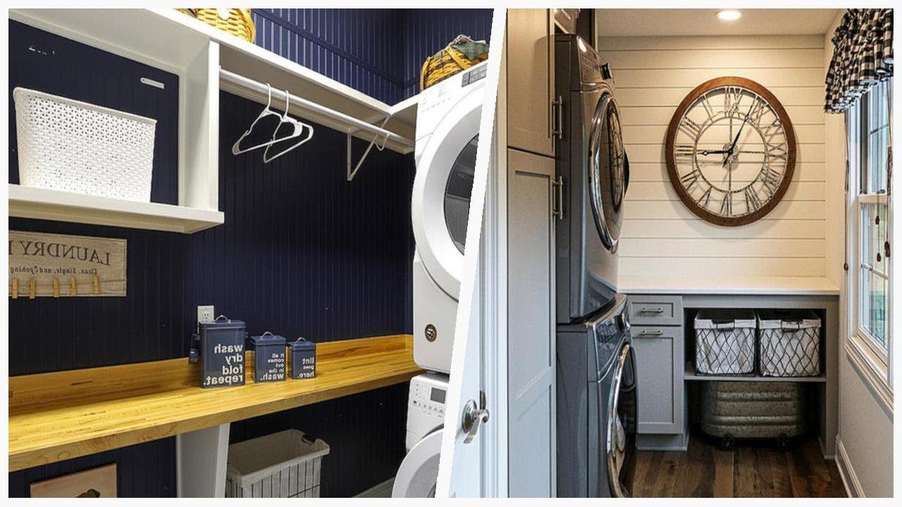 Creative Laundry Room Design Tips with Glass & Shiplap | Designer ...