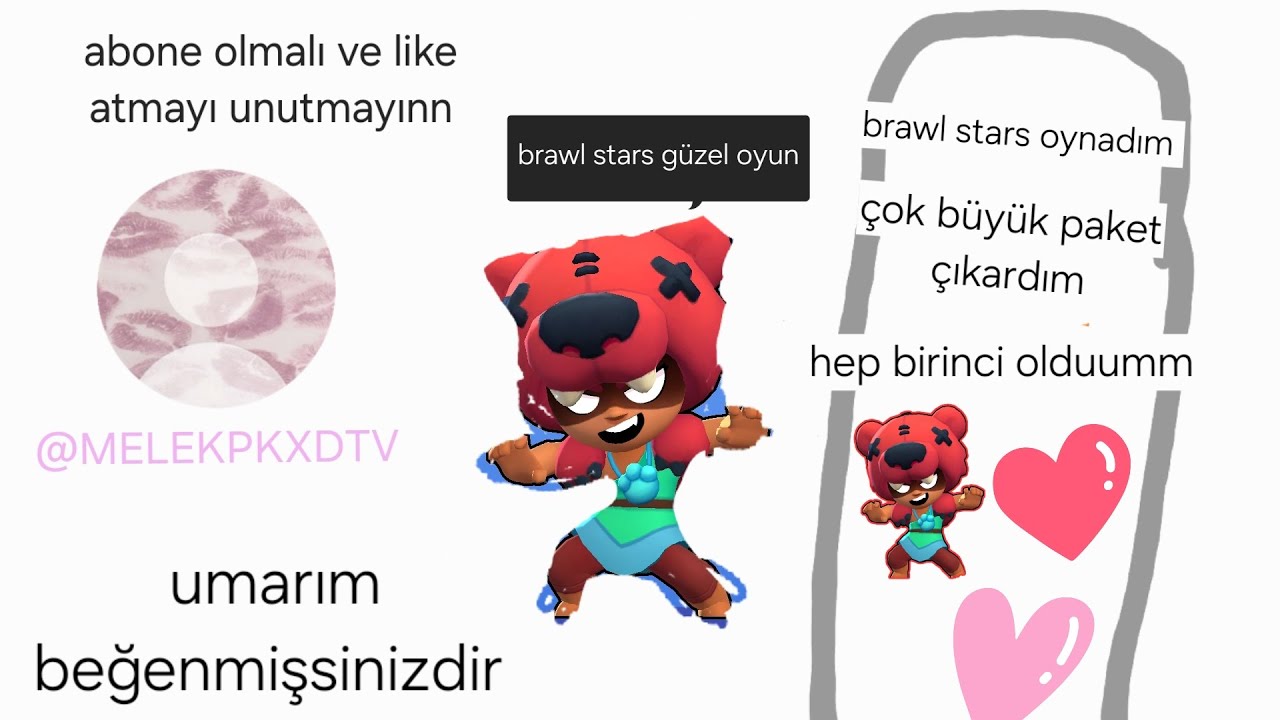 Brawl stars oynadım bu güzel bir oyundu #ytdayibenionecikarnolur #brawlstars 