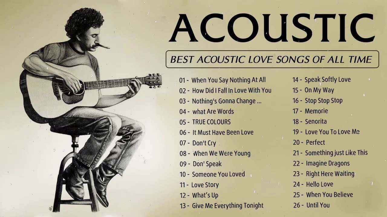 No AdsGuitar Acoustic Songs 2021   Best Acoustic Cover Of Popular Love Songs Of All Time