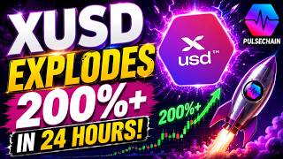 XUSD JUST SHOCKED PulseChain! 🚀 200%+ in 24 Hours... Here's Why