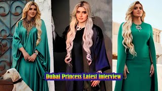 Dubai Princess Sheikha Mahra Latest Interview About Her Life - Hhshmahra