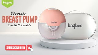 How To Emble Baybee Double Wearable Electric Breast Pump