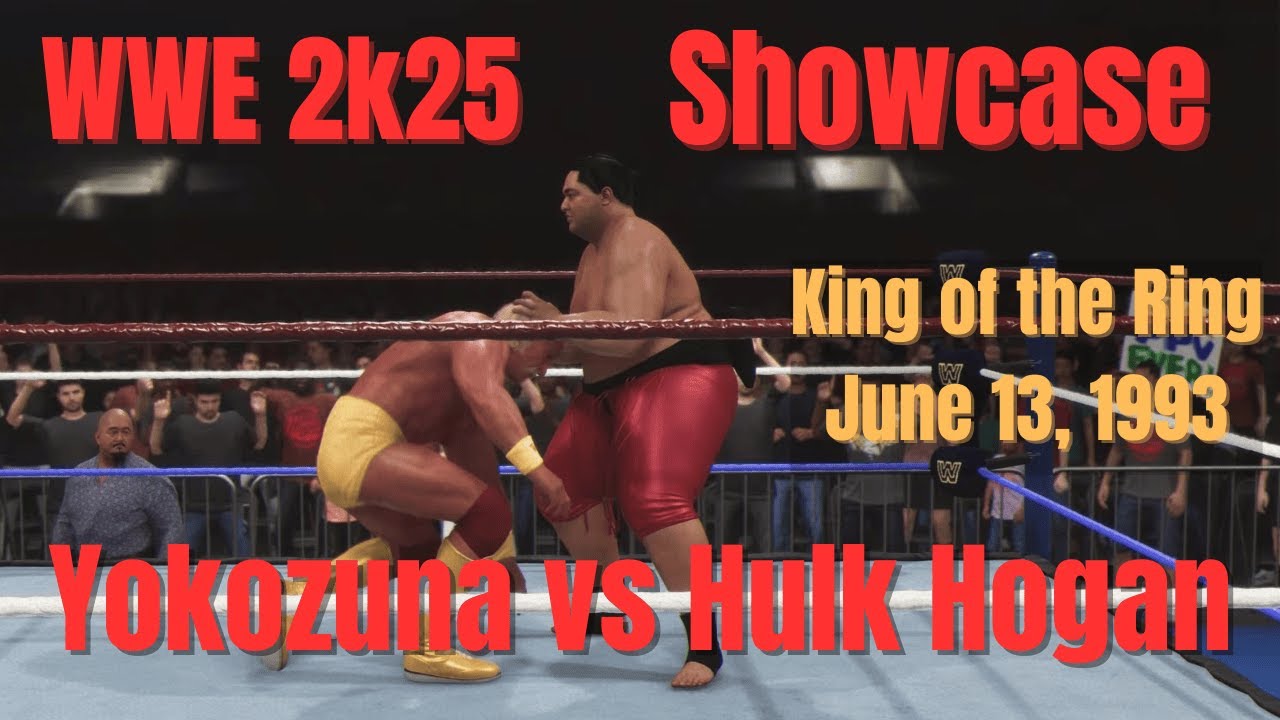 WWE 2K25 Showcase: King of the Ring – Hogan vs Yokozuna 🔥 - YouTube