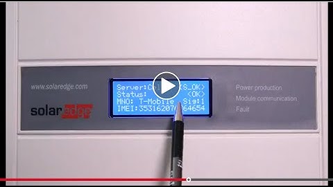 How to Install the SolarEdge GSM Cellular Kit – North America