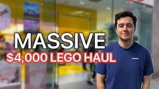 SPENDING $4,000 AT THE LEGO STORE! MASSIVE LEGO STAR WARS HAUL