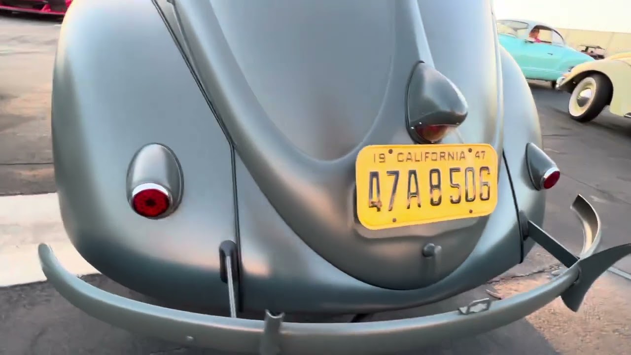 Quick walk around a 1947 VW Beetle