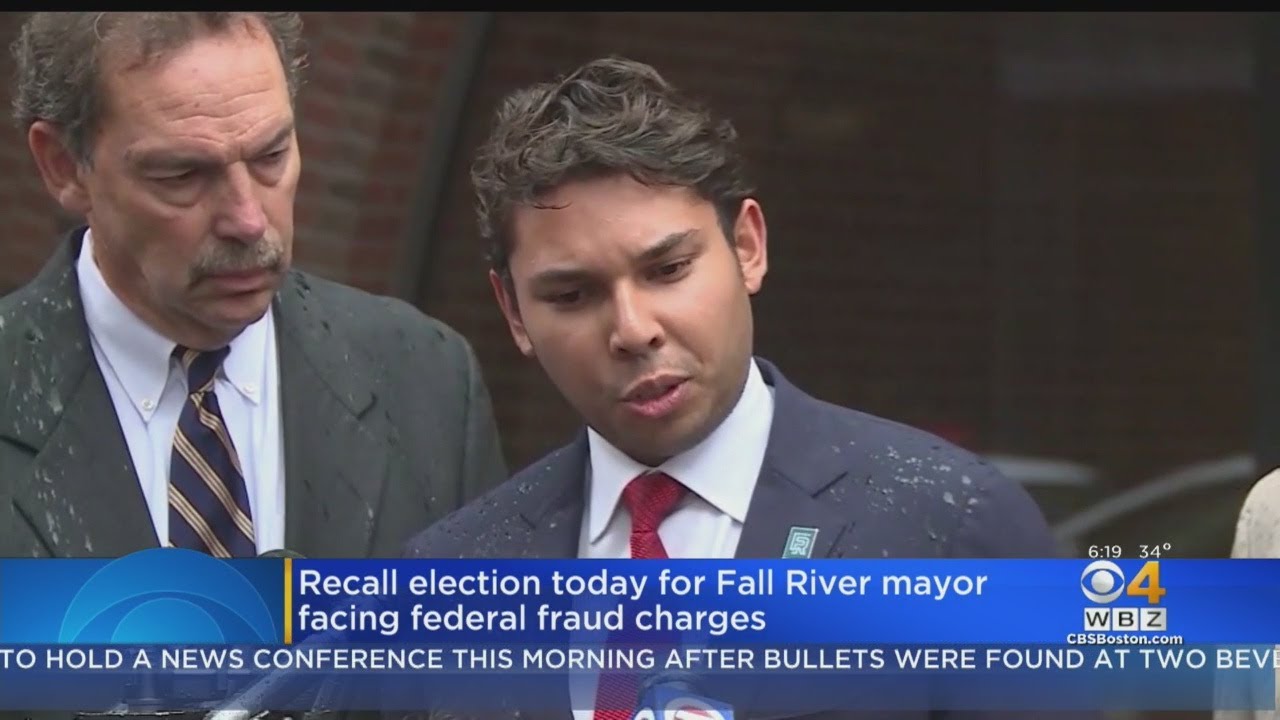 Fall River Mayor Jasiel Correia Faces Recall Vote - YouTube