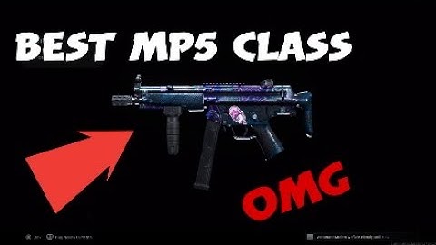 The STRONGEST SMG in Modern Warfare!(Best MP5 Class Setup)