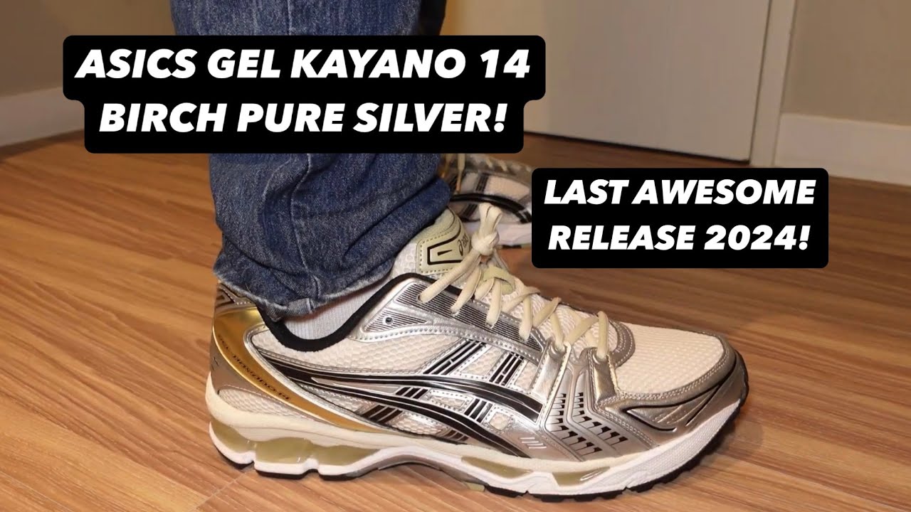 ASICS ☆ Gel Kayano 14 'Birch & Pure Silver' ASICS GEL KAYANO 14 BIRCH PURE SILVER COLORWAY SHOE REVIEW