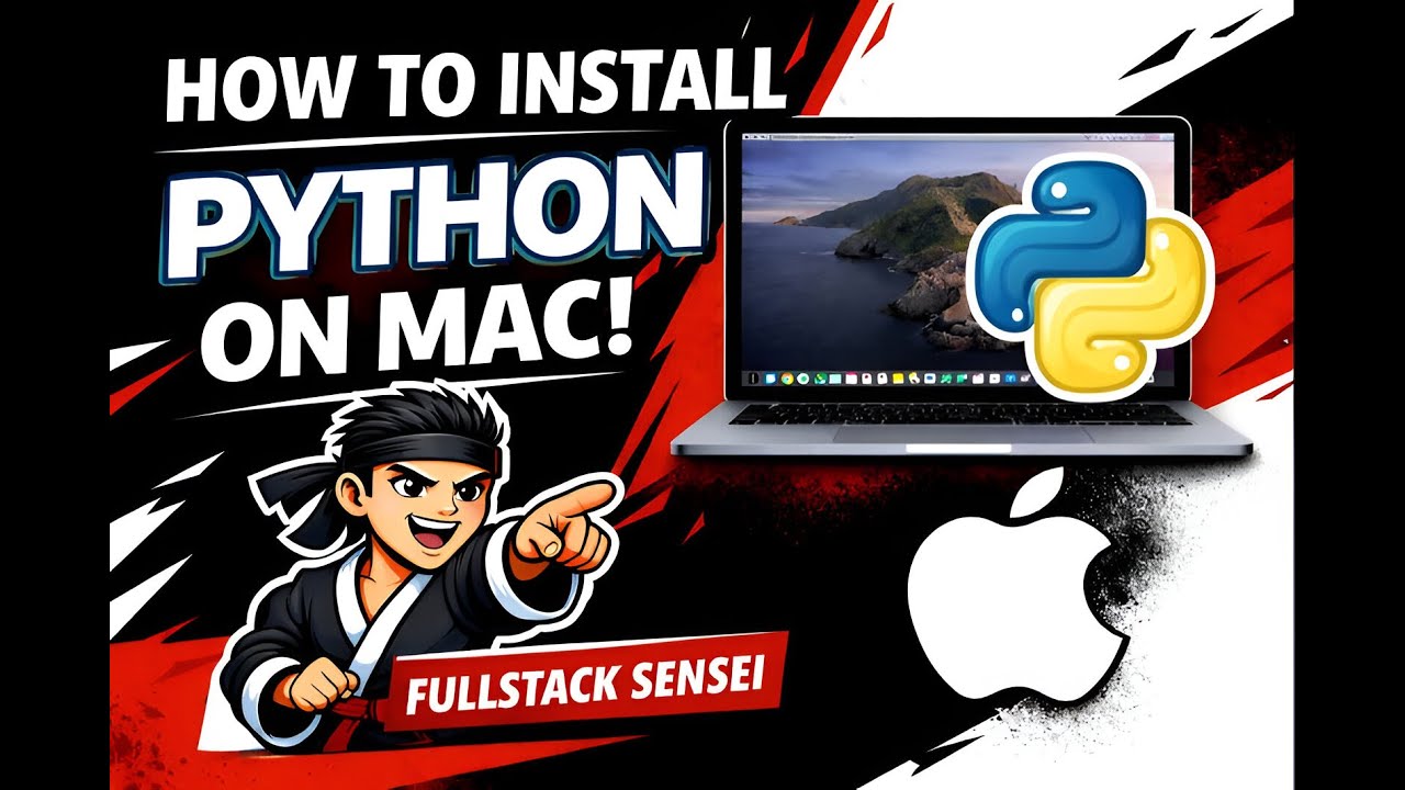 How to install Python on macOS/Mac Mini/MacBook (Step by Step Guide) | Fullstack Sensei