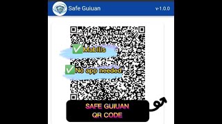 HOW TO CREATE SAFE GUIUAN QR CODE | PANO GUMAWA NG SAFE GUIUAN QR CODE | VLOG 22 screenshot 4