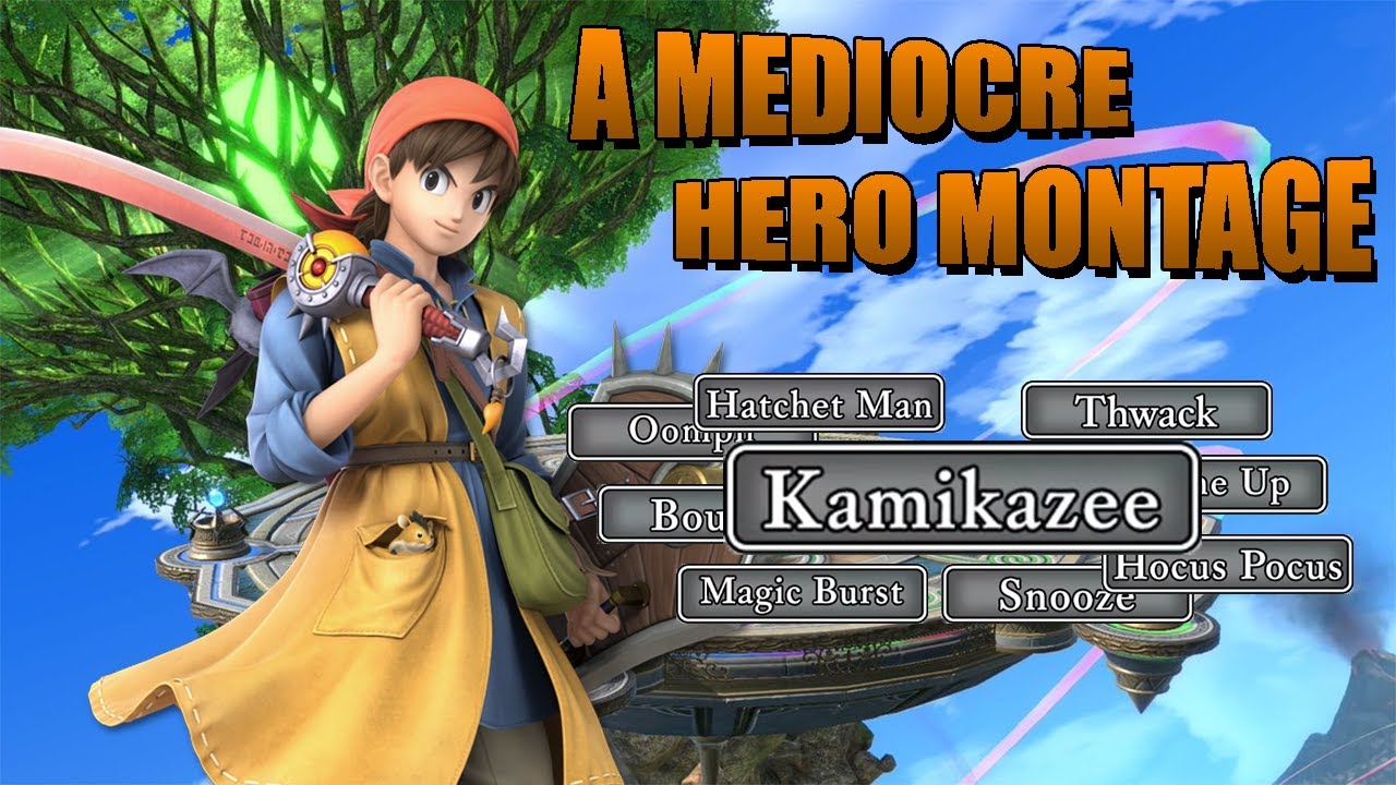 Монтаж посредственного героя — Smash Bros. Ultimate