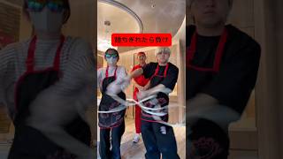 流行りの麺回すやつやってみたら事故起きたwwww #PR #火鍋 #火鍋界隈 #荒野行動