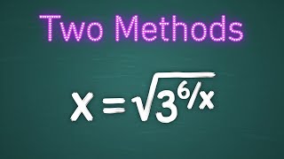 Tricky Exponential Equation | Math Challenge