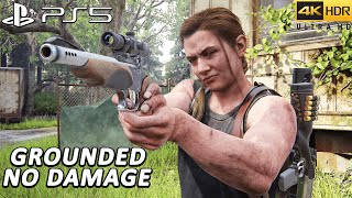 The Last of Us 2 PS5 Aggressive & Stealth Gameplay - Abby Seattle Day 1 ( GROUNDED / NO DAMAGE )