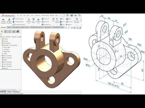 SolidWorks Tutorial for beginners Exercise 18 | Empower Youth