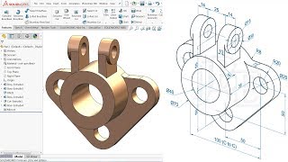 SolidWorks Tutorial for beginners Exercise 18