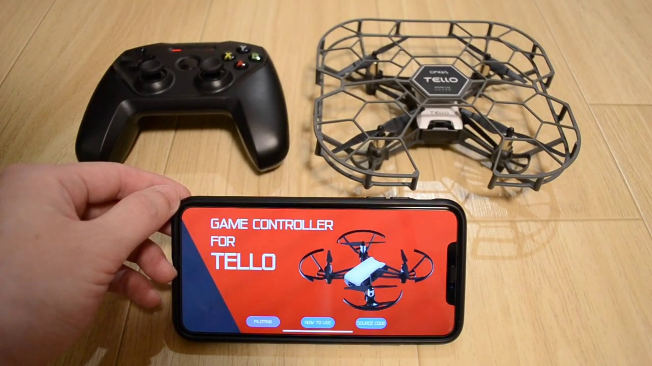 dji tello with ps4 controller