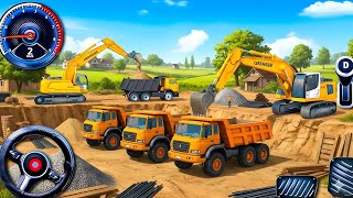 City Construction JCB Excavator 3D - Heavy Crane Driving Simulator - Android Gameplay Part- 4 screenshot 5