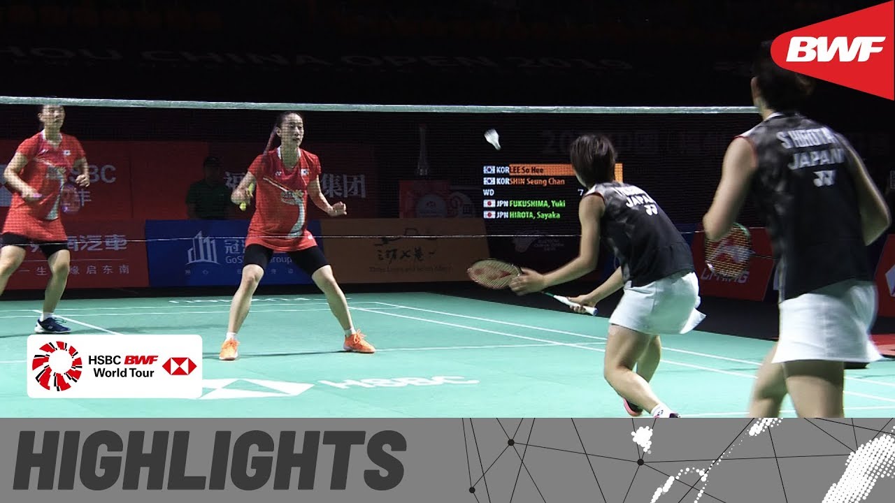 Fuzhou China Open 2019 | Finals WD Highlights | BWF 2019