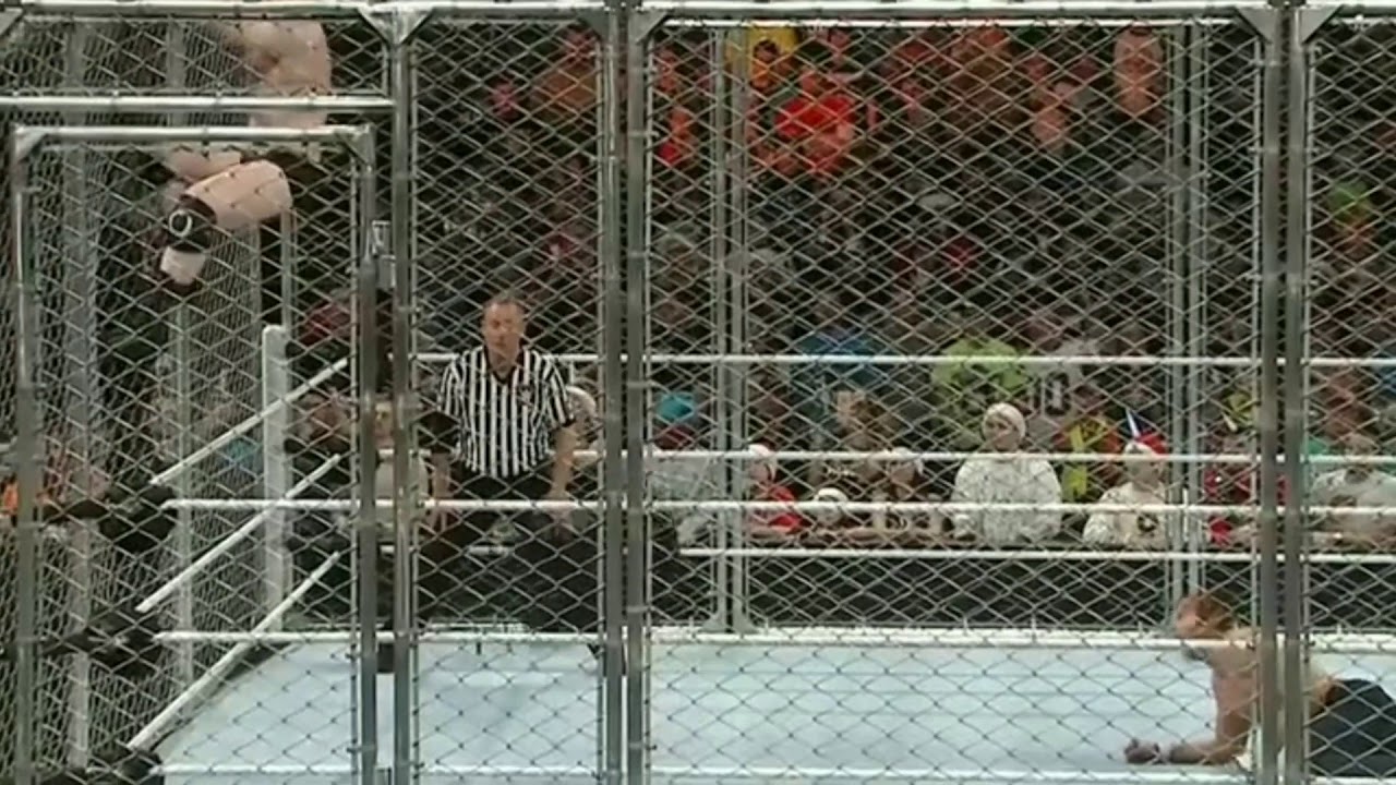 Roman Reigns perfect chair flip