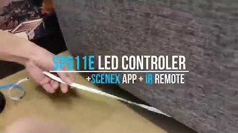 Rose Lighting sp611e smart pixel led controller suppport scenex app +IR remote control