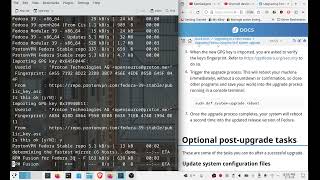 Upgrading from Fedora 37 to 39! What could go wrong?