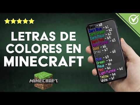 ¿Cómo poner letras de colores en el nombre de mi servidor de MINECRAFT?