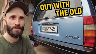 Elsa the Volvo 740 gets New Suspension Springs