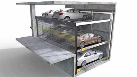 Semi Automated Car Parking System - Parkonfor 111
