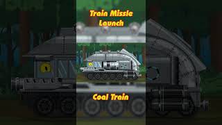 Evolution Battle: Train Missle Launch VS Coal Train | #tanks #homeanimations #gerand