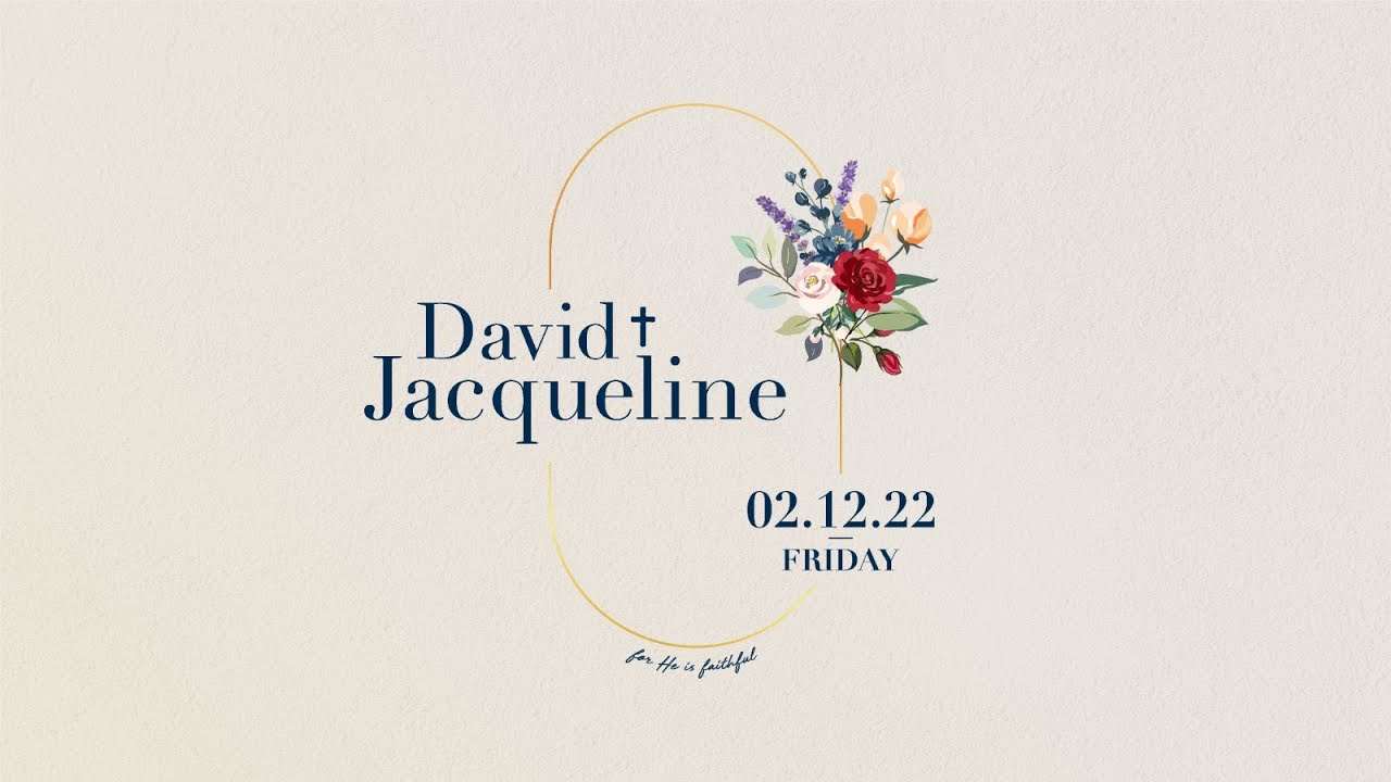 The Wedding of David & Jacqueline at Church of Our Saviour by AllureWeddings **LIVE**