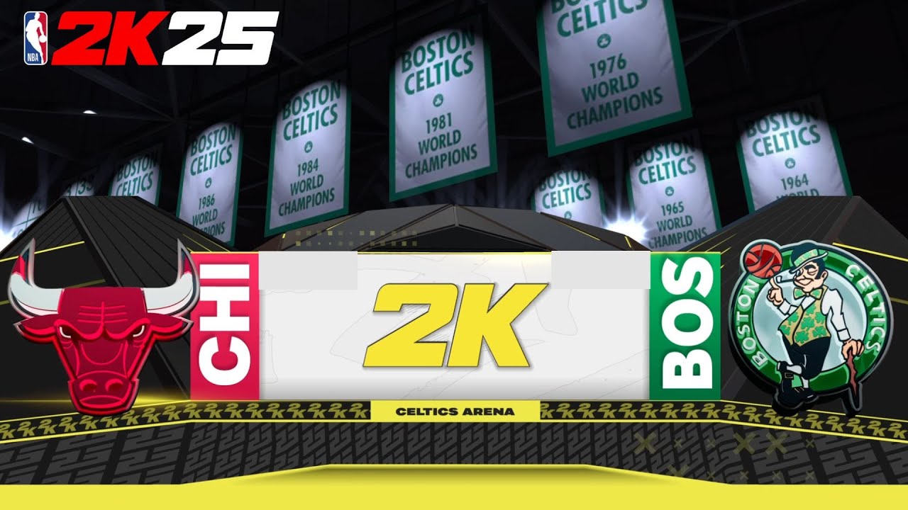 BOSTON CELTICS vs CHICAGO BULLS NBA 2K25